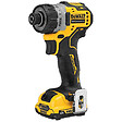 DEWALT - Visseuse à  batterie XR 12V 2Ah Li-Ion Brushless 8 Nm DeWalt - vignette
