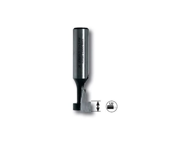 LEMAN - Mèche HM pour rainure en T D.10/5 x 5/5 mm queue 8 mm Leman - large