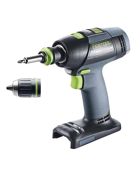 FESTOOL - Perceuse-Visseuse FESTOOL T 18+3-Basic (Machine seule Systainer SYS3 M 187) - large