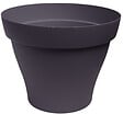 POETIC - Pot rond Roméo 30 gris anthracite - vignette
