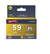 ARROW - 1 Boite de 300 Agrafes Cavaliers isolés 17mm pour cables à˜8 mmT59 Arrow - vignette