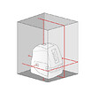 METRICA - Niveau laser CR + 5 points rouge portée 15/20 m 61360 Metrica - vignette