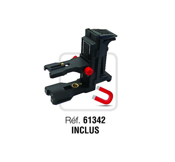 METRICA - Niveau laser CR + 5 points rouge portée 15/20 m 61360 Metrica - large