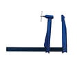 LEMAN - Lot de 2 Serre-joint à pompe saillie large 40x10 1000mm Leman - vignette