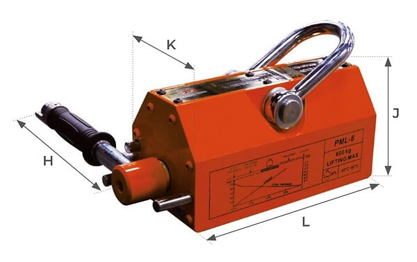 STOCKMAN - Levage magnétique 100 kg LM-B100 Stockman - large