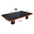 STOCKMAN - Plateau roulant acier laqué 910x610mm 300kg PA30 Stockman - vignette