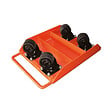 STOCKMAN - Rouleur avec galets pivotants 1T 4 roues pivotantes SC104N Stockman - vignette