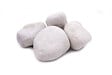 OPTIMBETON - Galet décoratif en marbre blanc - Spécial 40-60 - 20kg - vignette
