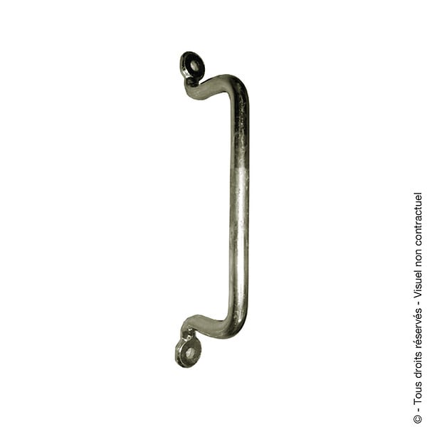 AFBAT - POIGNEE FIL A PATTE D10L165mm ZINGUE BLANC - large