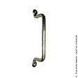 AFBAT - POIGNEE FIL A PATTE D10L165mm ZINGUE BLANC - vignette