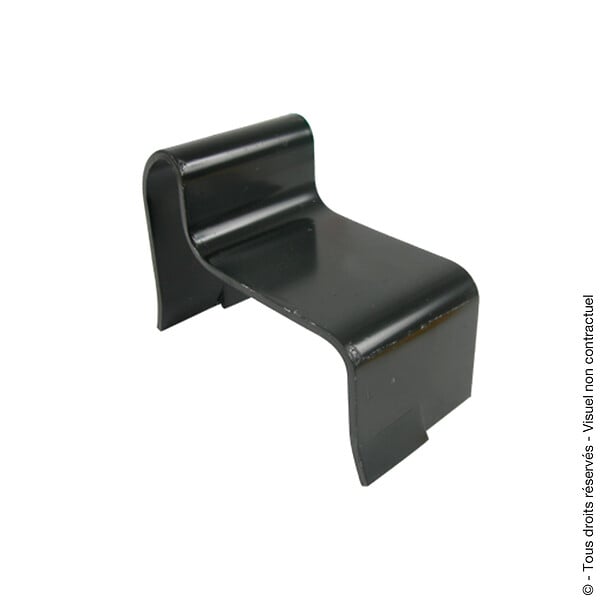 AFBAT - Butoir Portail AFBAT à Sceller 145x100x60x60 Noir - large