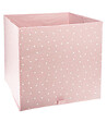 ATMOSPHERA - Bac de rangement déco Rose étoilé - vignette