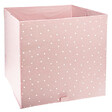 ATMOSPHERA - Bac de rangement déco Rose étoilé - vignette