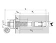 SCELL-IT - Scell-It - 50 Goujons d'ancrage inox A4 M10 x 120 mm - A4-BZ2-10X120 Scell-it - vignette