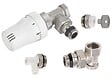 NOYON & THIEBAULT - Kit Raccordement Radiateur Robinet Thermostatique Equerre + Coude de Réglage + Purgeur + Robinet de Vidange 15x21 (1/2) NOYON & THIEBAULT - vignette