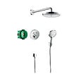 HANSGROHE - Hansgrohe Pack encastré Design ShowerSet Raindance Select S / ShowerSelect S, chromé (27297000) - vignette