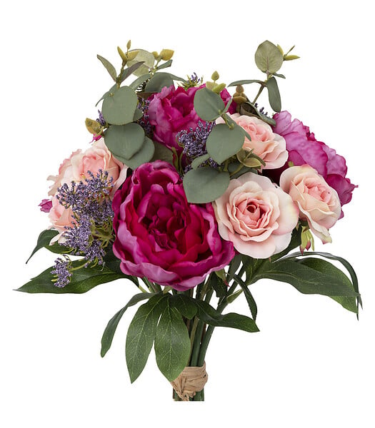 ATMOSPHERA - Bouquet composé Fleurs artificielles D. 30 x H. 53 cm - large