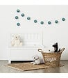 ATMOSPHERA - 2 en 1 Banc avec dossier et Coffre à jouets en Bois Blanc - vignette