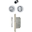 HOPPE - SET  POUR PORTE COULISSANTE F94 CHR SAT A COND - vignette