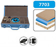 LEMAN - Coffret Porte-outil à  Profiler D.120 Al.50 Ht.50 Et 6 Jeux de Fers Profiles Leman - vignette