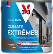 V33 PEINTURE - Peinture bois Climats extrêmes - Brun normand - Satin - 2L - vignette