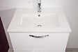 ONDEE - 2 Façades de tiroir MIXY - pour meuble de salle de bain - 60cm - Blanc - Laqué - vignette