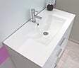 ONDEE - Meuble salle de bain à poser MONTECARLO - L60cm - Blanc -  - Livré monté - vignette