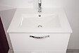 ONDEE - 2 Façades de tiroir MIXY - pour meuble de salle de bain - 80cm - Blanc - Laqué - vignette