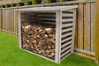 TIMBELA - TIMBELA M202 - Abri à bûches - H199 x L146 x l232 cm / 2.63 m2 - vignette
