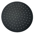 ESSEBAGNO - Inoxa pomme de tête extra plate ronde de 300mm noire - vignette