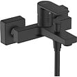 HANSGROHE - Vernis Shape Mitigeur bain/douche avec cartouche céramique, Noir mat (HG-71450670) - vignette