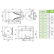 ARISTON - Chauffe eau électrique Blindé Horizontal Mural Initio Ariston 150 L - vignette