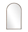 ATMOSPHERA - Miroir mural Arcade en Alu et Bois de Peuplier 78 x 140 cm - vignette