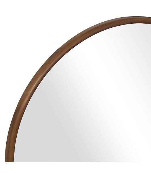 ATMOSPHERA - Miroir mural Arcade en Alu et Bois de Peuplier 78 x 140 cm - large
