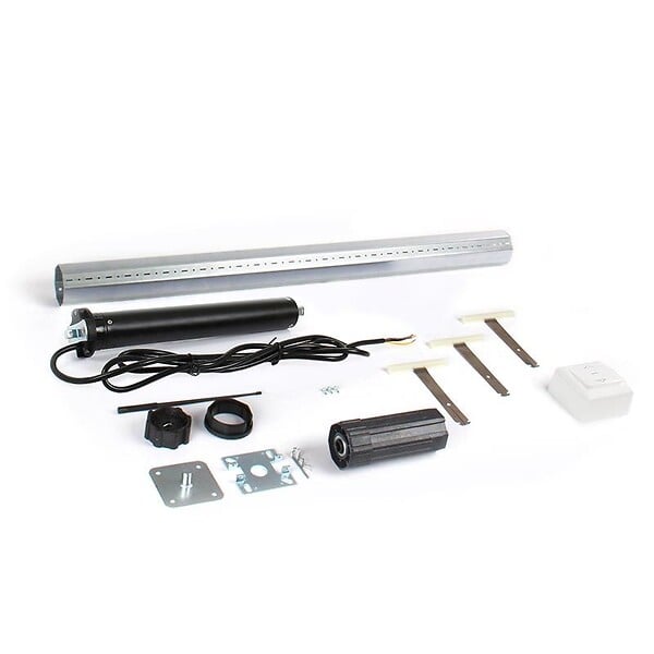 AVOSDIM - Kit axe motorisé pour volet filaire court AvosDim 10nm – 1.5m – ø60mm - large