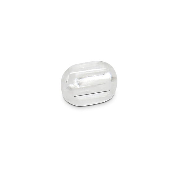 AVOSDIM - Connexion transparente pour chainette à boule recoupée - Lot de 4 - large