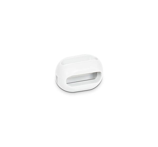 AVOSDIM - Connexion blanche pour chainette à boule recoupée - Lot de 4 - large