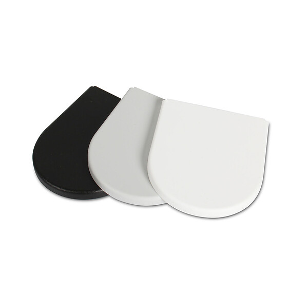 AVOSDIM - Cache latéral simple pour mécanisme store 40 - Gris - large