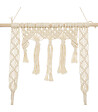 ATMOSPHERA - Étagère murale Macramé en Bois et Coton 60 x 80 cm - vignette