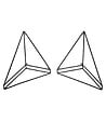 5 FIVE SIMPLY SMART - Lot de 2 équerres twinfix en métal filaire - vignette