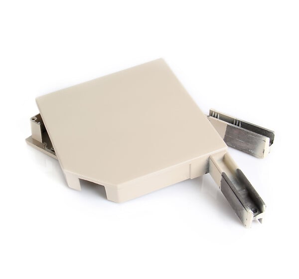 AVOSDIM - Joues de coffre 180mm Beige pour volet pan coupé 45° - large