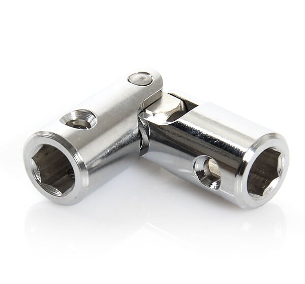 ZURFLUH FELLER - Cardan pour volet roulant - sorties hexagonales 10mm acier chromé - large