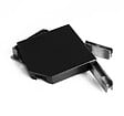 AVOSDIM - Joues de coffre 165mm Noir RAL 9005pour volet pan coupé 45° - vignette