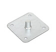 AVOSDIM - Plaque pivot avec têton 75x75 - vignette