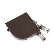 AVOSDIM - Joues de coffre 180mm Brun RAL 8019 pour coffre de volet quart rond - vignette