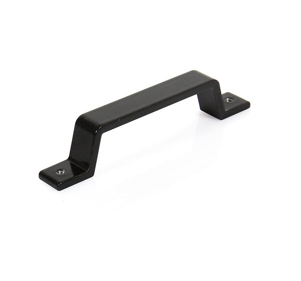 AVOSDIM - Poignée de tirage pour volet roulant alu Noir RAL9005 - large