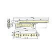 DORMA - Fermeporte ITS 96 force 36 fourni sans bras - vignette