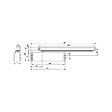 DORMA - FPTE TD 91 G3 CORPS SEUL ARGT - vignette