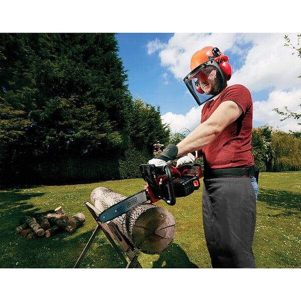 BLACK+DECKER - Tronçonneuse sans fil Lithium Black & Decker 18 V 25CM 2AH - large