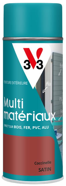 V33 PEINTURE - Peinture multi-mat DP Sat Coccinelle Aerosol 400ml - large